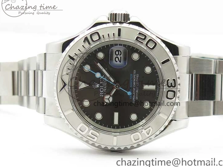 Edition Bracelet SS Yacht-Master Steel Best ARF 116622 SH3135 904L 1:1 Dial Gray on 0515